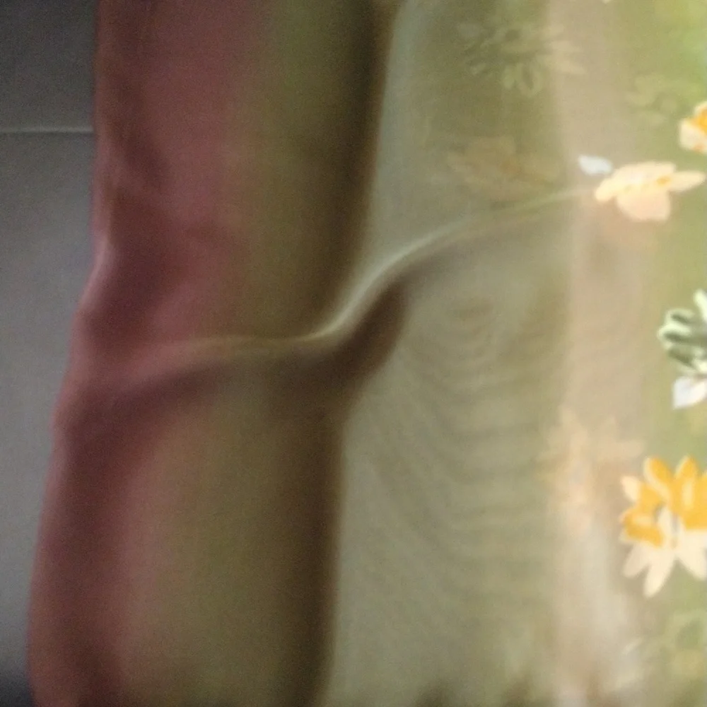Floral Green and Yellow Women's Scarf